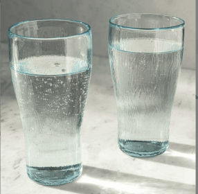 Quoise Glassware Tumbler Set  Kitchen Ware-Set Of 2