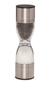Kamenstein Holden Stainless Steel Dual Salt and Pepper Grinder