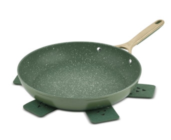 Thyme & Table Supreme 12" Fry Pan Non-Stick - Olive