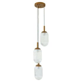 Warehouse Direct Sales New Design Personality Creative American Country Retro Ceiling Light Living Room Bedroom Reading Room Gala Pendant Lamp - Bronz