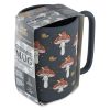 Stoneware Soft Touch Mushroom Mug, 18.6 fl oz
