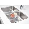 (3 pack) Plastic Kitchen Sponge Holder Sink Caddy, Clear