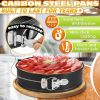 Cake Springform Pan Set of 3 (4 in 7 in 9 in) With 60 Parchment Paper Non Stick Round Cake Pans Sets for Baking Spring Pans for Baking Cheesecake Cake