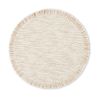 (2 pack) Lilli Fabric Placemat, Natural, 17" Round, 1 Piece