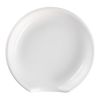 Glazed Stoneware Spoon Rest – White, Round Design, Dishwasher Safe