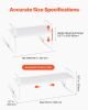2 Tier Cabinet Organizer Shelf Counter Shelves Steel Kitchen Storage Spice Rack
