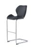 Charlotte 4PC Bar Stools Black