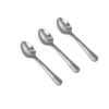 (6 pack) Fleetline Stainless Steel Adult Teaspoon, 3-Piece Set, Silver