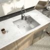 Kitchen Sink Drop-in Topmount Single Bowl Gunmetal Black Stainless Steel Sink