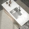 Kitchen Sink Drop-in Topmount Single Bowl Gunmetal Black Stainless Steel Sink